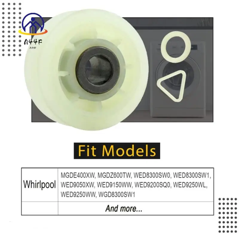 A44F-10PCS 279640 مجفف بكرة المهمل لاستبدال مجففات ويرلبول وكينمور - يستبدل 3388672 697692 AP3094197 W10468057 الاسمية