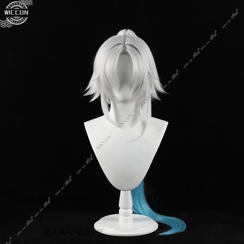 Anime Feixiao Game Honkai: Star Rail New Role Play Cosplay White Wig Comic-Con Character Xianzhou Alliance Fox Halloween Party