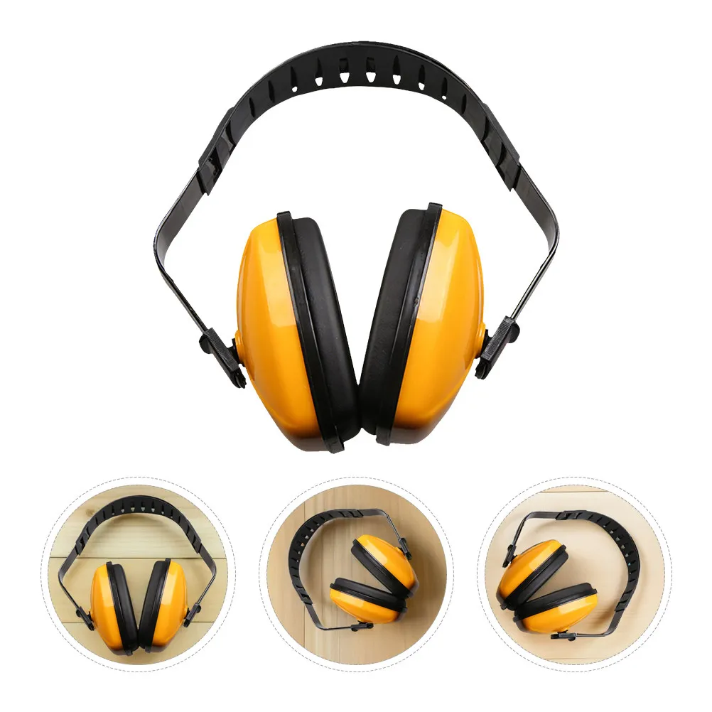 

Baby Ear Muffs Headphone Noise Canceling Earmuff for Toddler Children Adjustable Fit Safe Material Foldable Portable Noise