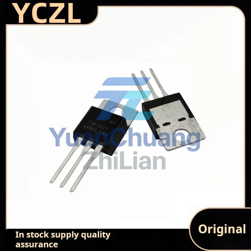 10PCS new original genuine MC7812CT/MC7812CTG three-terminal voltage regulator TO-220