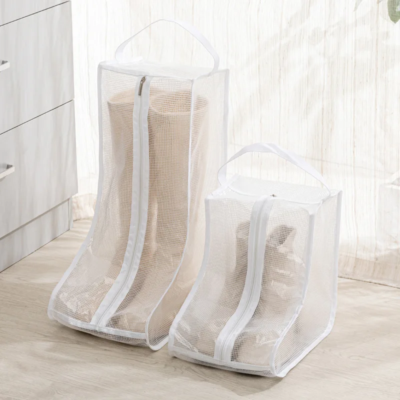 Boot Storage Bag Dust Cover for Shoes Transparent Moisture-proof and Mildew-proof Boots and Short Boot Protective Cover