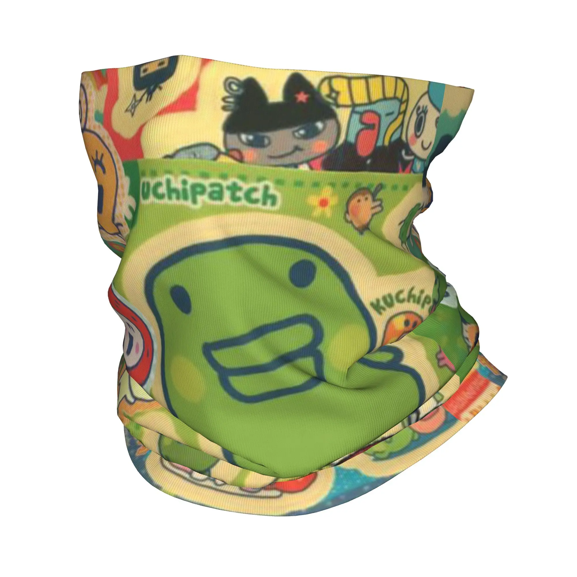 

Бандана с рисунком Тамагочи, маска-шарф с принтом, многофункциональная маска для лица, для походов, рыбалки, унисекс, для взрослых