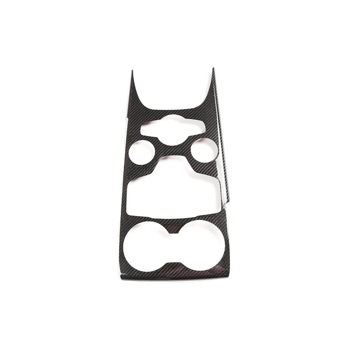 

X-T For Alfa Romeo Giulia 2020-2022 Dry Carbon Fiber Car Gear Panel Decoration Cover Trim Sticker Interior Accessories