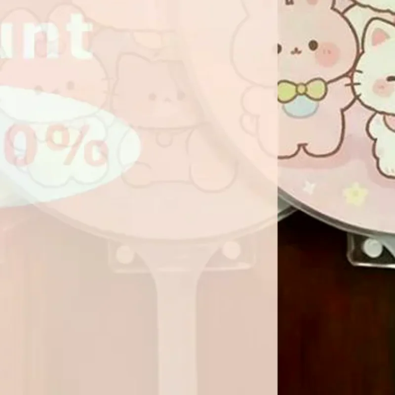 [Transparent Hand Fan Protector Cover Anti Scratch Dustproof Design Perfect For DIY Craft Lovers and Idol Concert Fans]