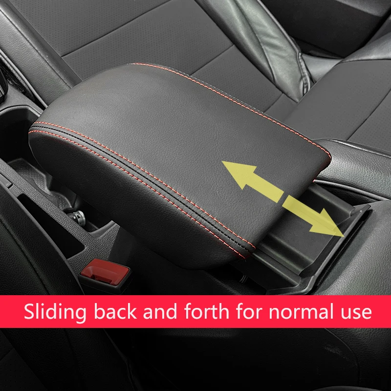 Armrest box protective Cover For VW T-roc Troc 2019 2020 2021 2022 2023 Volkswagen Accessories Cushion Support Box Armrest Mat