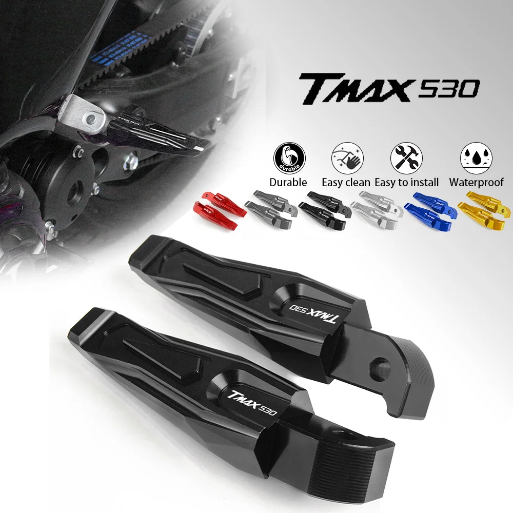 

2013 2014 2015 2016 Tmax 530 TMAX530 TMAX t-max 530 TMAX-530 feet CNC Aluminum Folding Rearset Foot Peg For YAMAHA Motorcycle