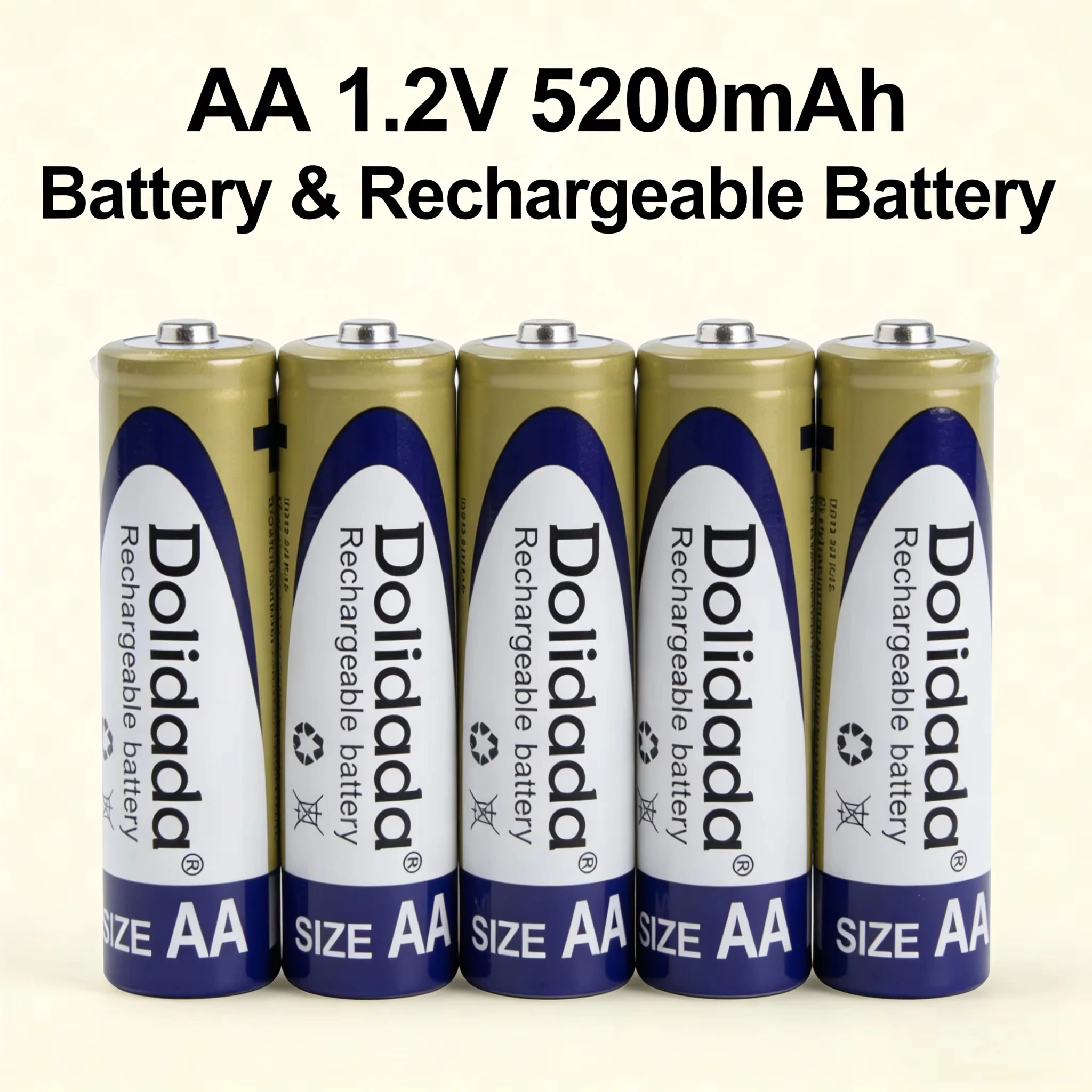 4-20PCS AA 1.2V Ni‑Cd Rechargeable Battery High Capacity for Toys, Mini Cameras, LED Lights & High‑Drain Devices