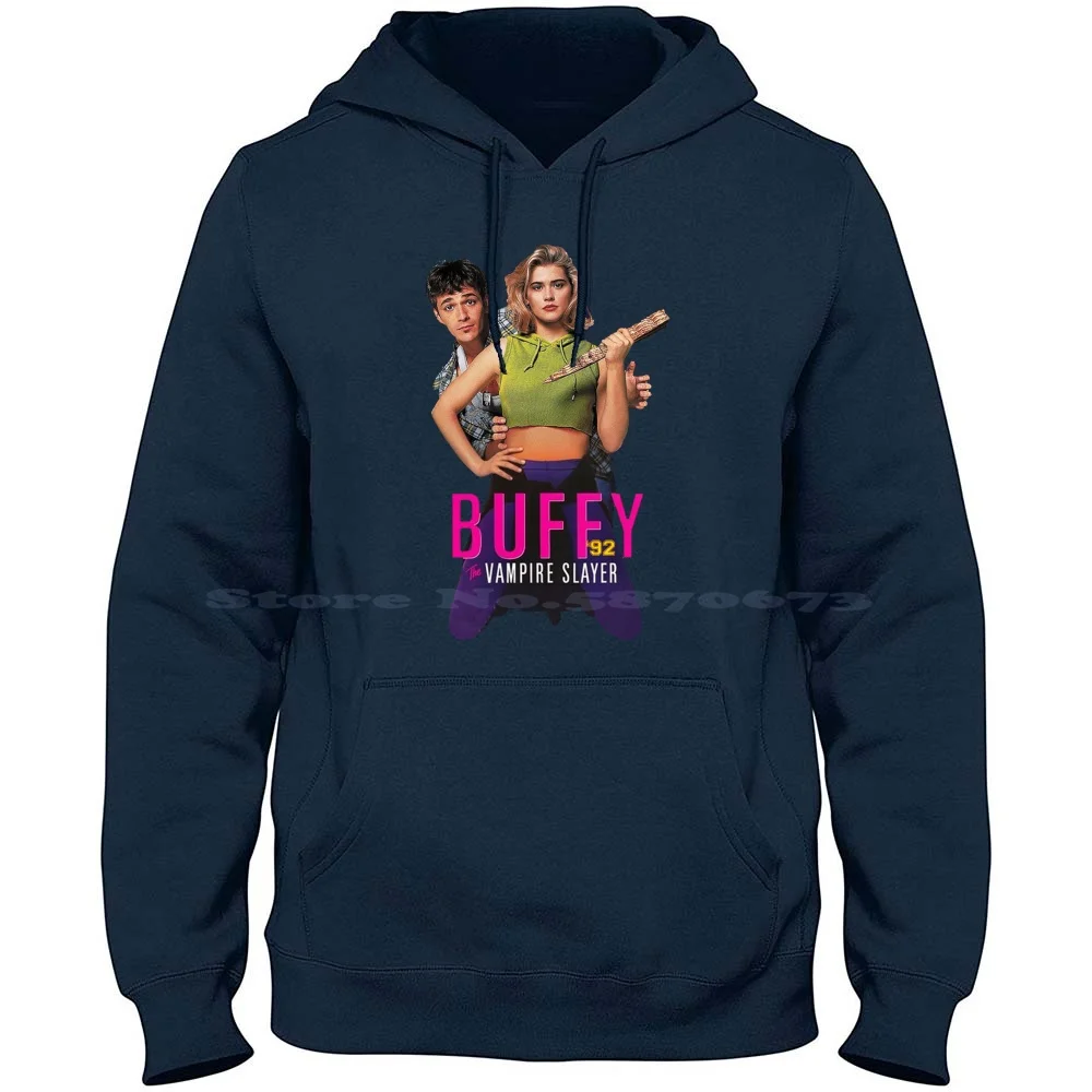 Buffy The Vampire 100% Pure Cotton Hoodie Tshirt Buffy Vampire Angel Spike Xander Willow Joss Whedon Sarah Michelle Gellar Tv