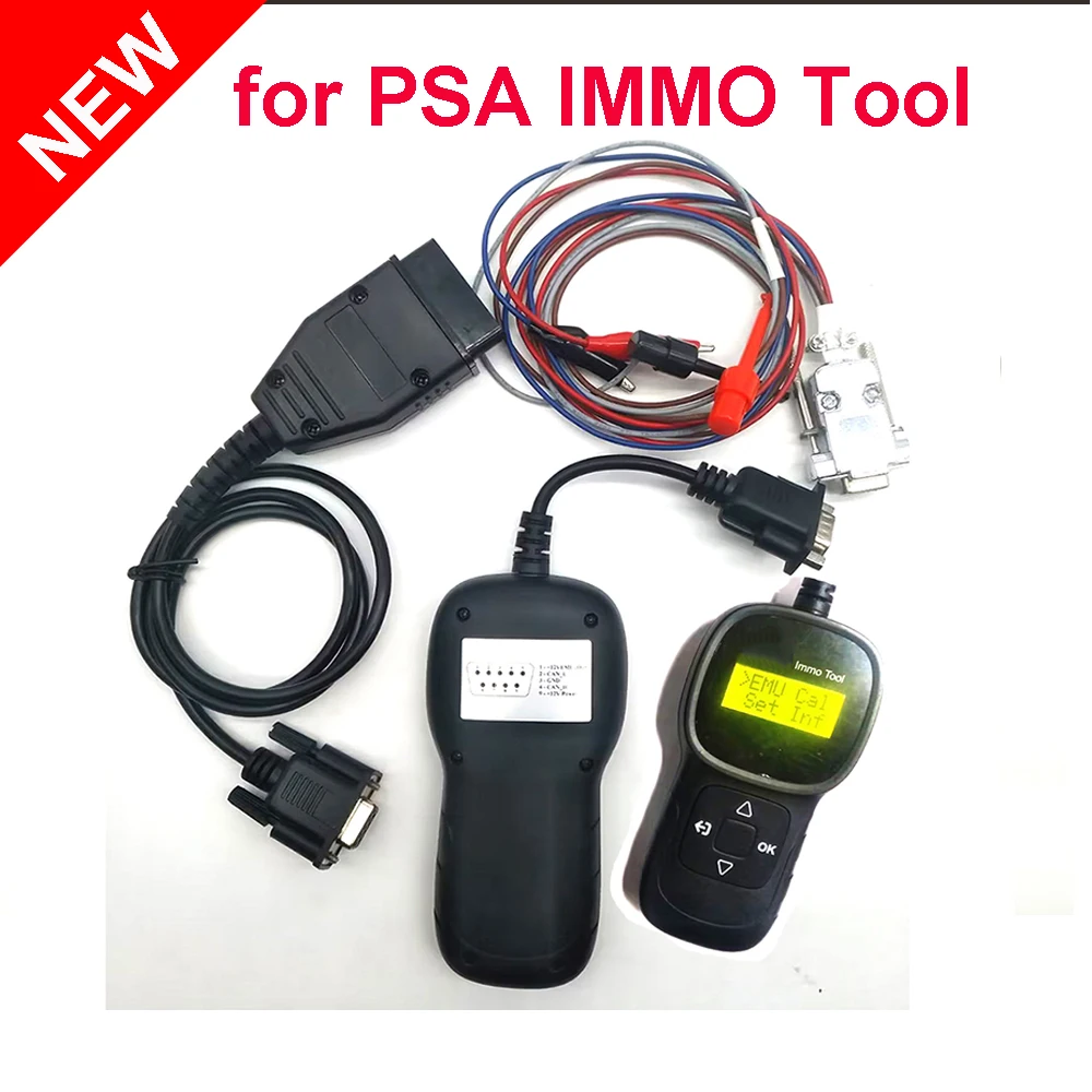 

for PSA IMMO Tool Pin Code Mark Key Simulator For Peugeot Cit-roen 2001-2018 Caculator Program Accessories IMMO Emulator Reader