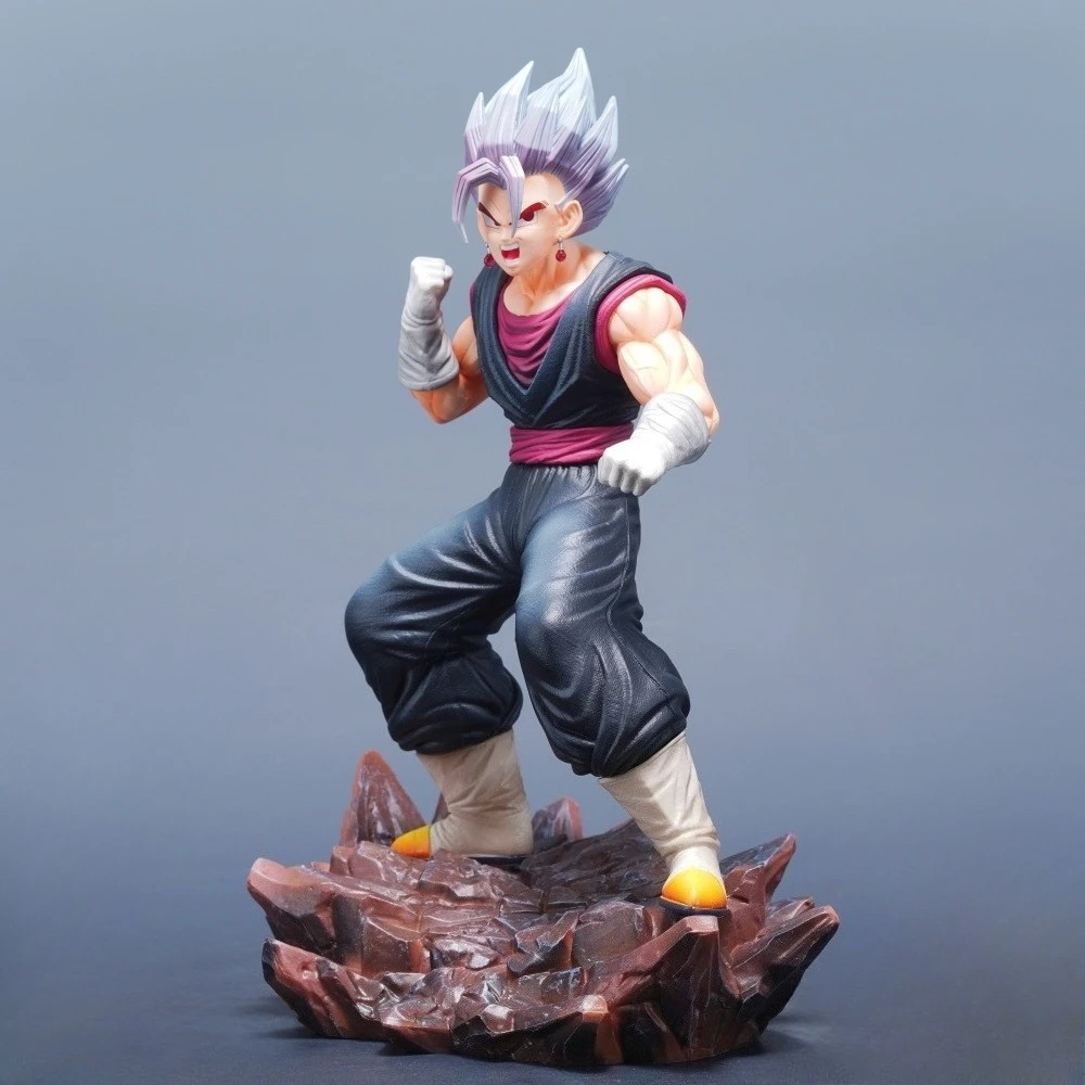 27 سنتيمتر/10.63in أنيمي لعبة دراغون بول الشكل فيجيتو عمل أرقام بولي كلوريد الفينيل تمثال سطح المكتب الزينة جمع نموذج اللعب الهدايا