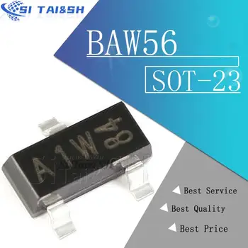 Si Tai&SH 100pcs BAW56 SOT-23 A1 A1t SOT23 새로운 오리지널 데이터 시스템