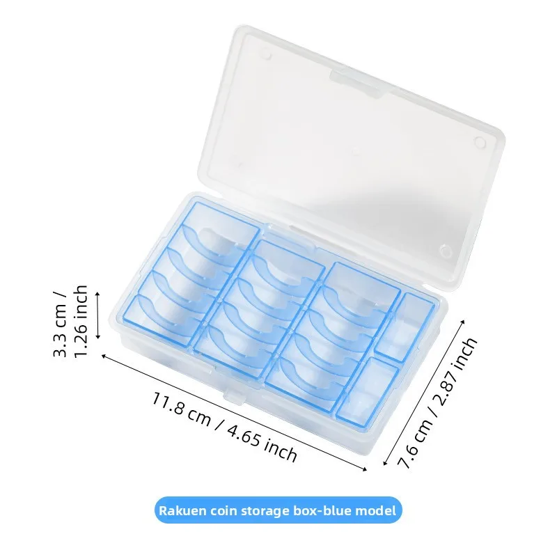 Multifunctional Coin & Banknote Storage Box with Compartmentalized Organizer Suitable for Office, Small Change Organizer