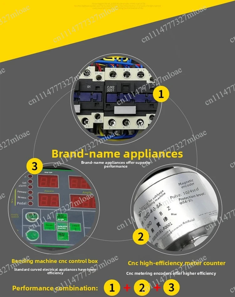 Numerical Control Steel Bar Bending Machine Electrical Accessories Automatic 40 Type 50 Accessories Full Set of  Controller