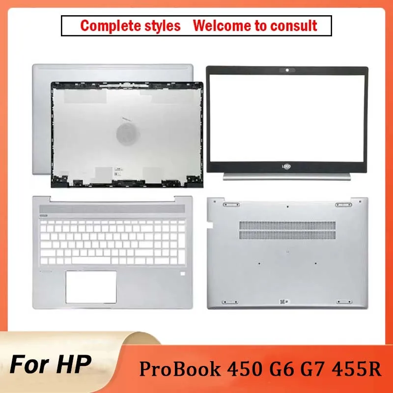 

Новинка для ноутбука HP ProBook 450 G6 G7 455R G6 G7 Series, задняя крышка для ноутбука, передняя панель, подставка для рук, нижняя искусственная петля, бухта 15,6 дюйма