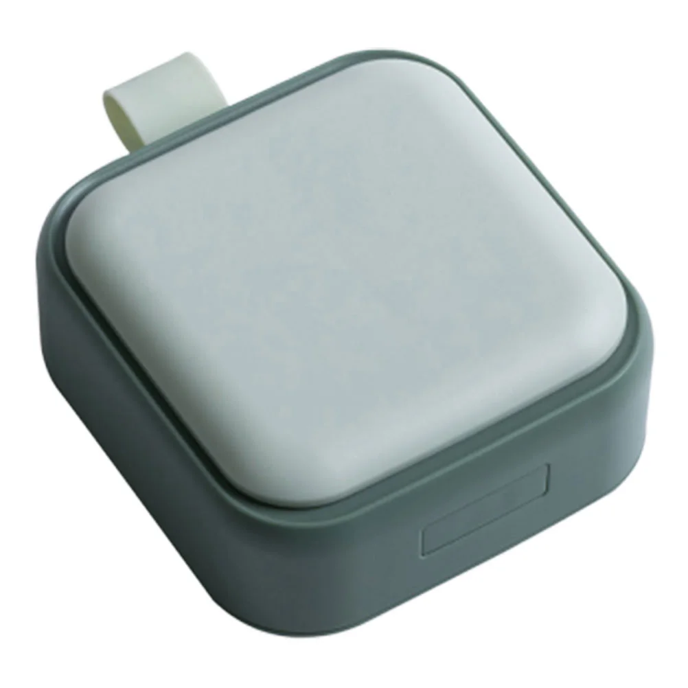 

1pc Mini Case For Travel Portable Medicine Storage Case For Travel Portable Small Tablet Holder Holder Compact Green