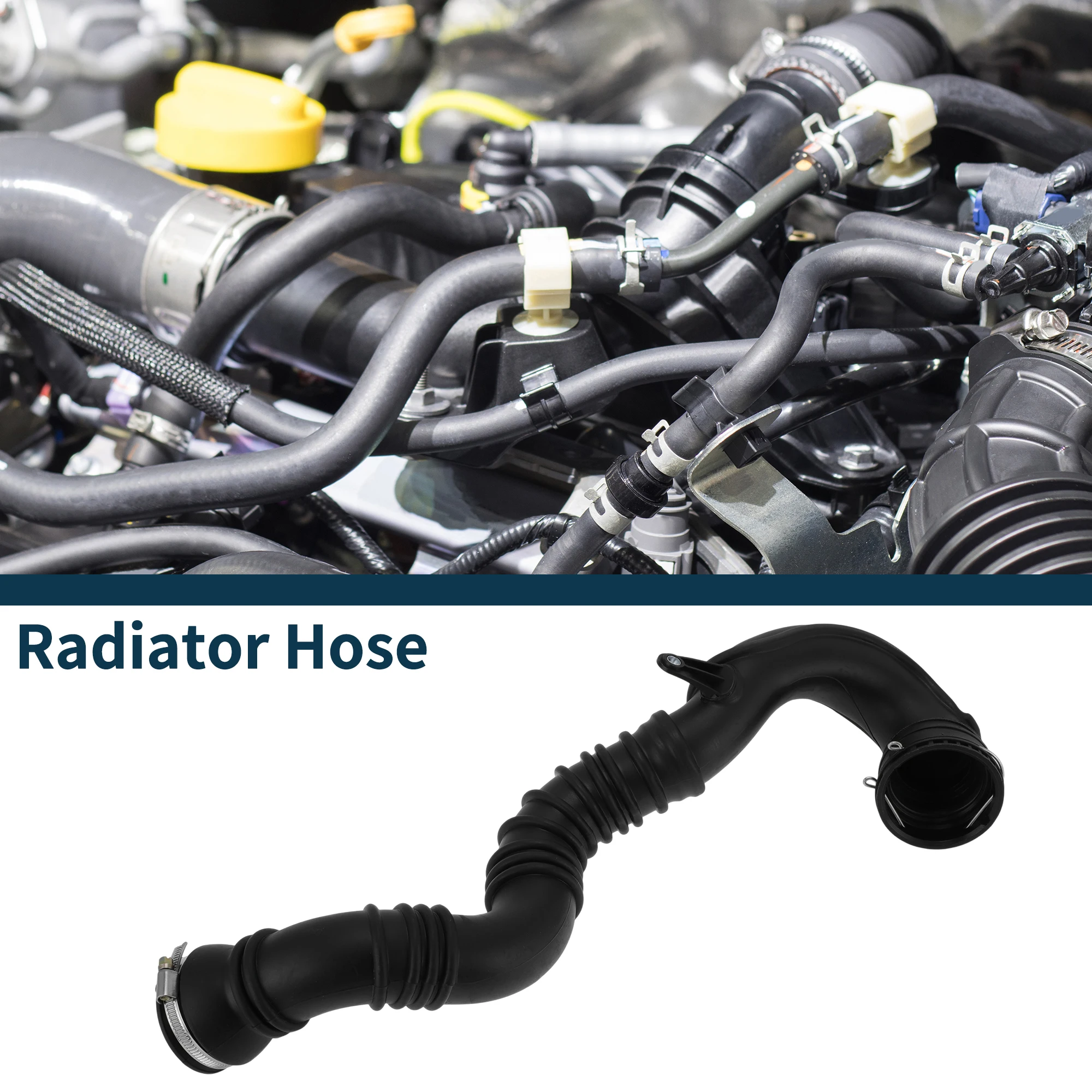 

UXCELL Radiator Hose for Opel for Astra J 1.7 cdti No.13265280 Rubber Intercooler Pipe