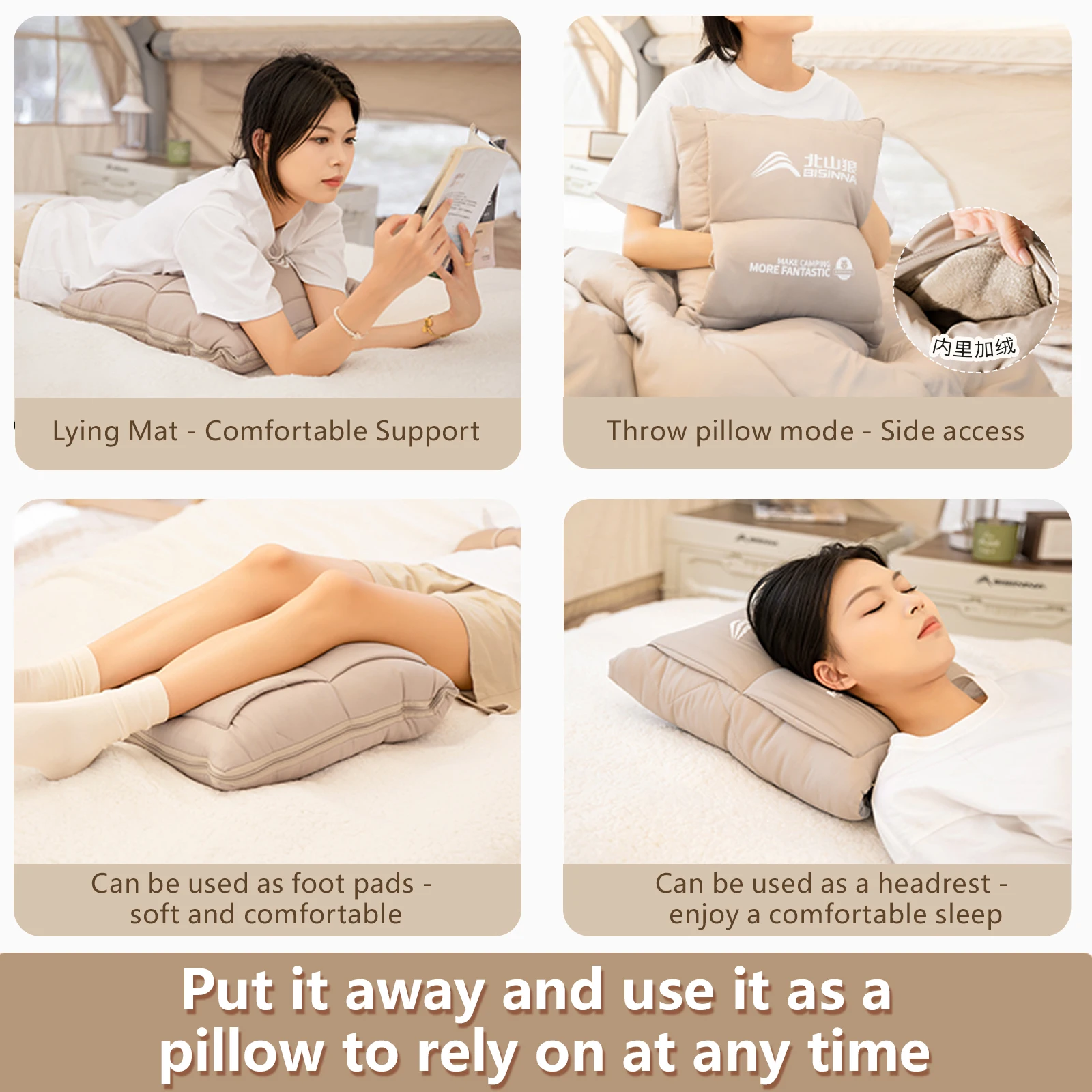 Portable Camping Sleeping Bag Blanket 5