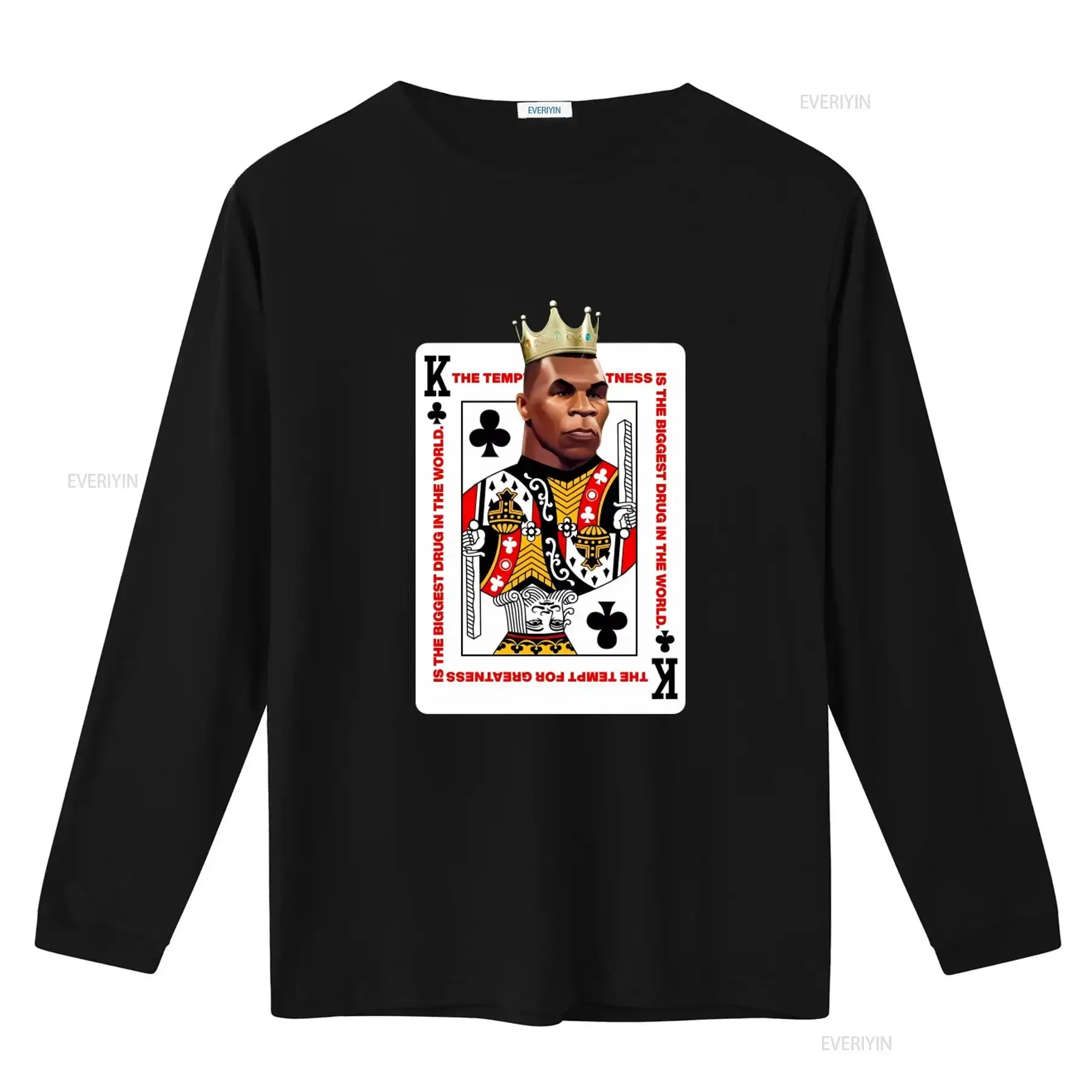 NEW Streetwear on Demand KING OF CLUBS TYSON BLACK T Shirt SMALL 3XLARGE Featuring Iconic Boxing Legend Design vintage Washed