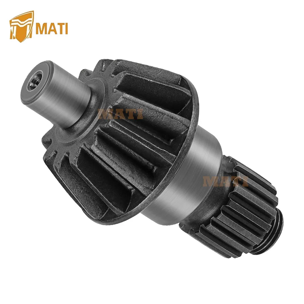 

MATI Rear Differential Final Drive Pinion Gear for Honda Rancher 350 400 Recon 250 TRX250EX TRX250X TRX250 TRX350 1997-2023