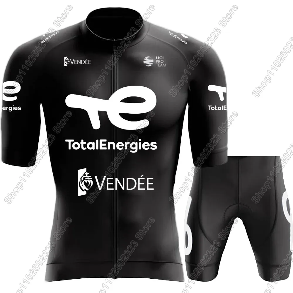 Total Energies Team 2025 طقم جيرسي لركوب الدراجات سلوفاكيا ملابس الدراجات قمصان ركوب الدراجات على الطرق بدلة دراجة مريلة شورت MTB Ropa مايوه #3