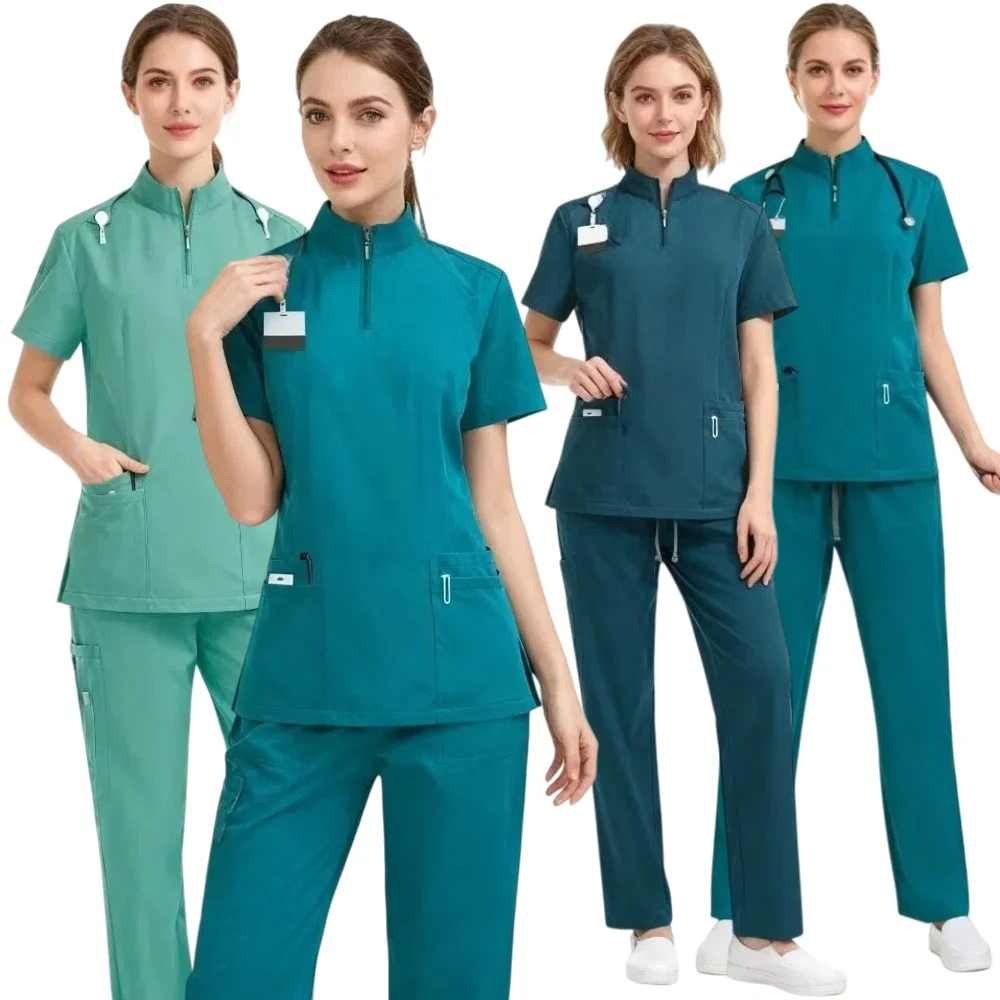 

Standard Duty Nurse Uniform - Essential M-edical Scrubs Set for Daily Hospital and Clinic Use