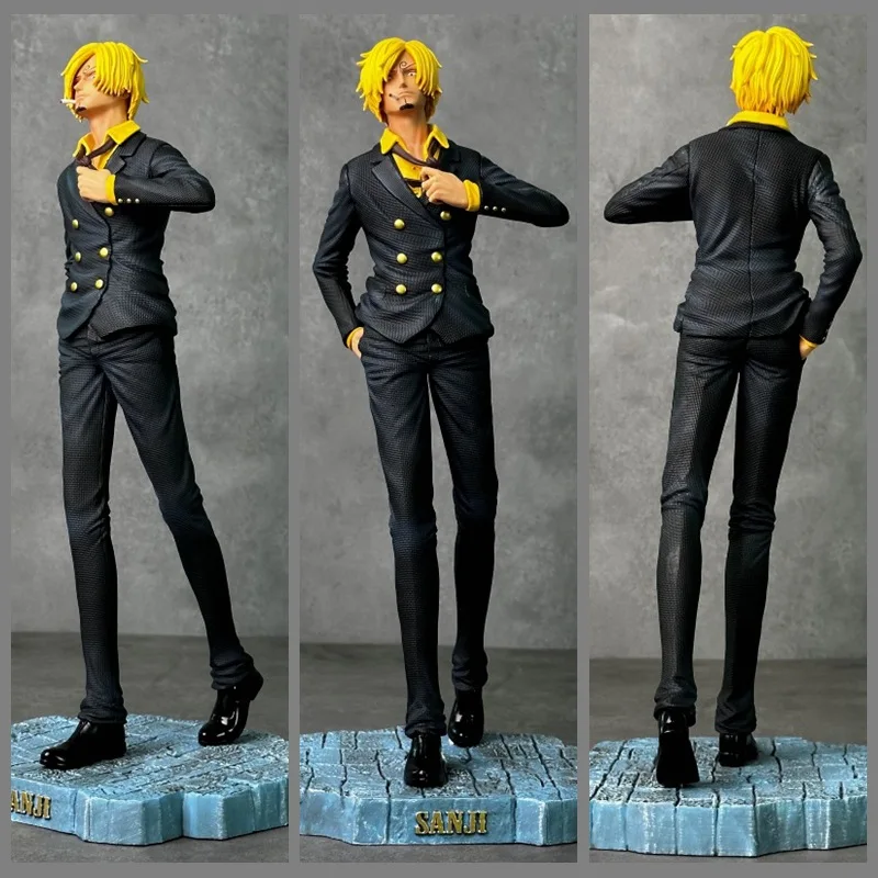 

One Piece Jt Walking Scene Suit Yamazaki Black Feet Shoji Statue Model Pendant Box Set Handmade Children'S Birthday Gift