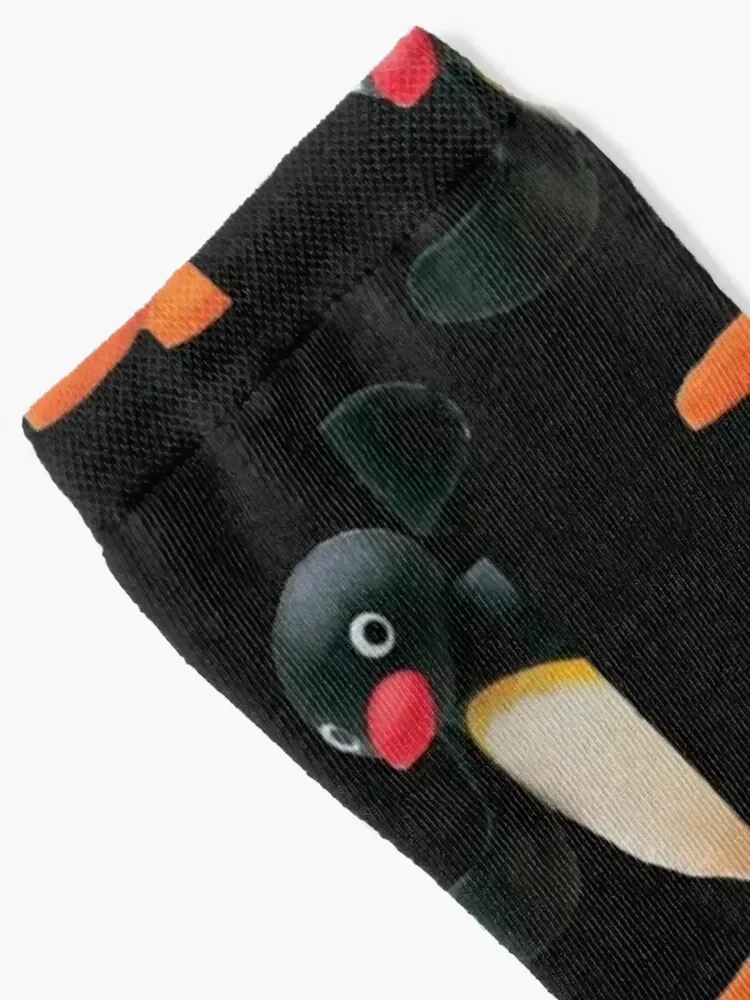 Angry Pingu Peeking Official Merch Socks Climbing new in's sports and leisure Socks For Girls Men's