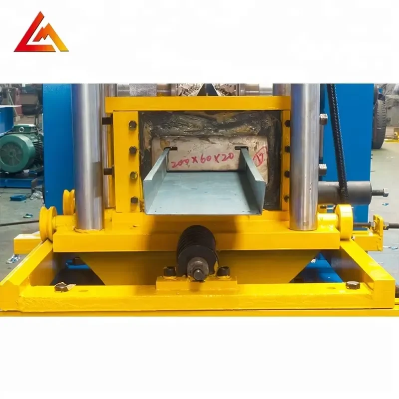 Building Material Galvanized Steel Profile C Channel Purlin Roll Forming Making Machine