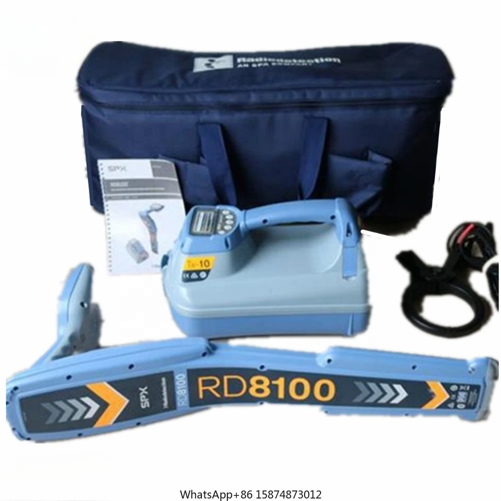 

Radiodetection SPX RD8100PDL TX-10 Tx Trans mitter Direct Connection Leads Buried Cable and Pipes Loca tor