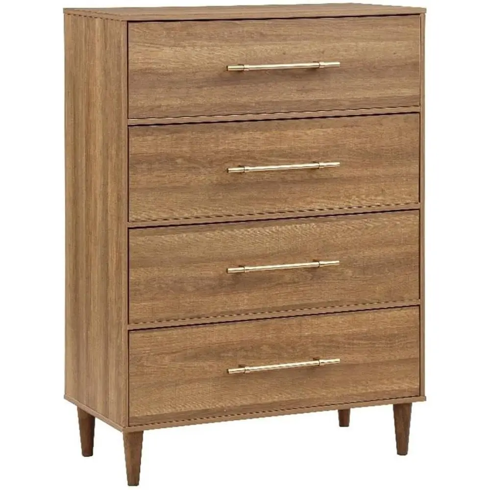 

Irvine armhouse Wood 4-Der Chest in Light Oak