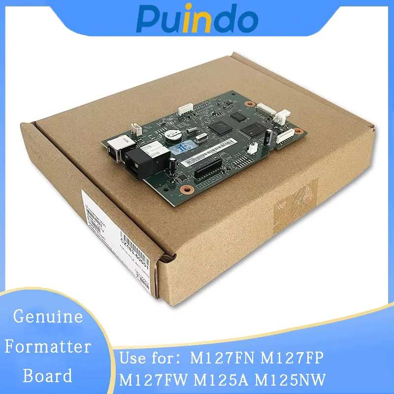 정품 CZ183-60001 CZ181-60001 포매터 보드 HP M127FN M127FP M127FW M125A M125NW 로직 메인보드용