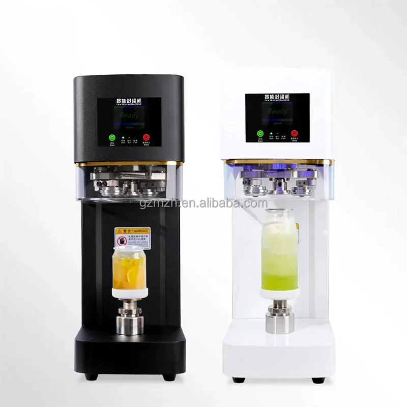 Efficiency Non-Rotary Soda Juice Automatic Sealing Can Machine Canning Machine Commercial Can Sealing Machine