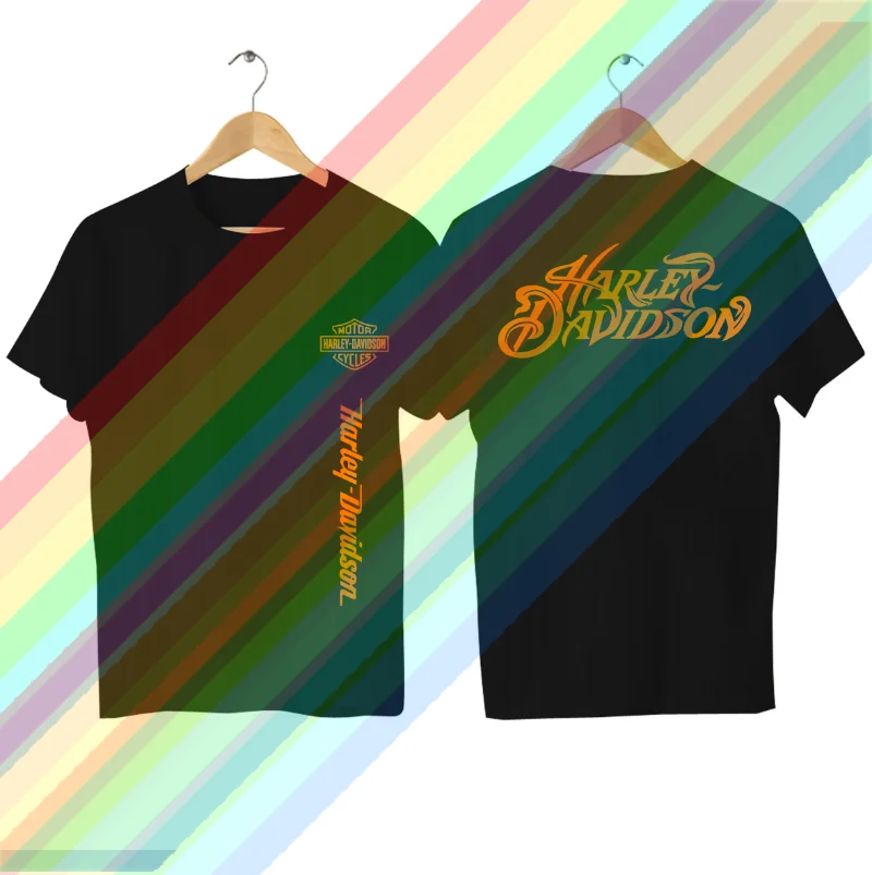 

2025 New Men T Shirt Davidsons Motorcycle T-shirt Graphic Oversized Sports Tops Harleys Comfortable Streetwear S-3XL Cool Tee