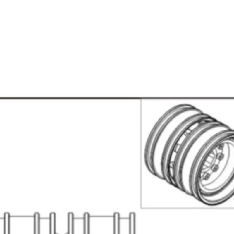 

Металлические задние ступицы LESU W-2054 для радиоуправляемых моделей Tamiya 1/14: тракторов, самосвалов, грузовиков (модели 3363, 3348, Th15248-SMT3)