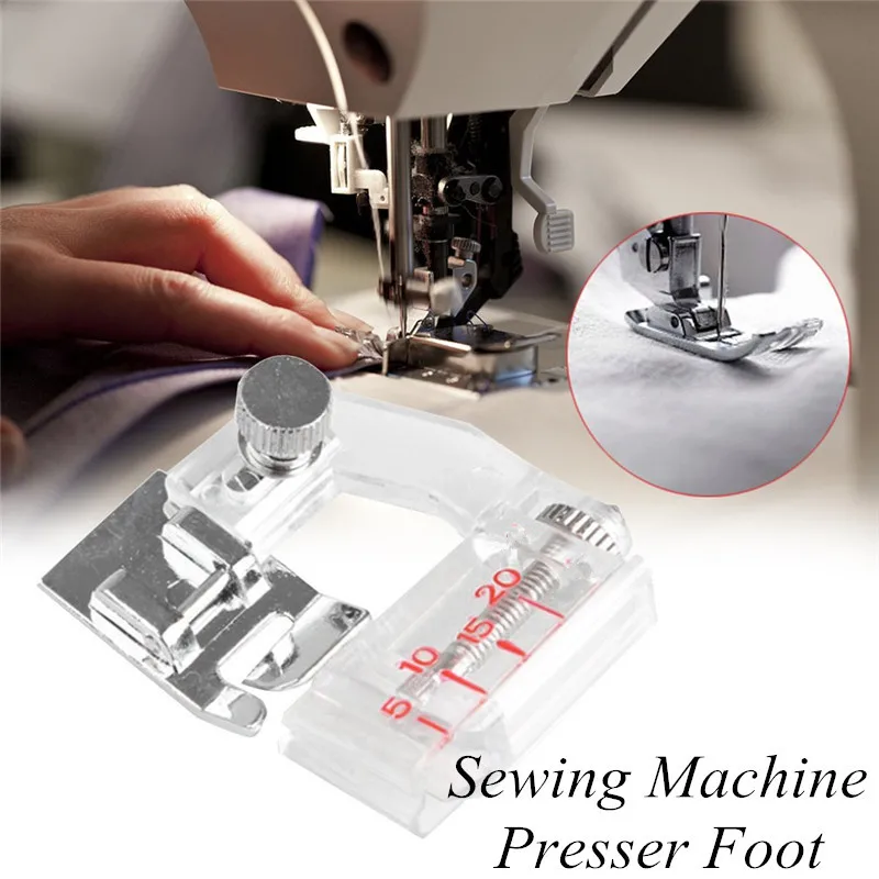 Ajustable Binding Snap-on Bias Binder Sewing Machine Presser Foot  Will Fit Domestic Sewing Machine Sewing Accessories #6290