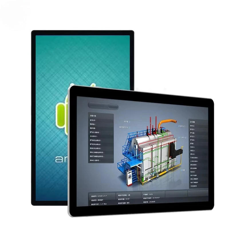 Wall Mounted 21.5 Inch Android WIFI LCD Touch Display Screen New Marketing Advertising Equipment with Play Feature