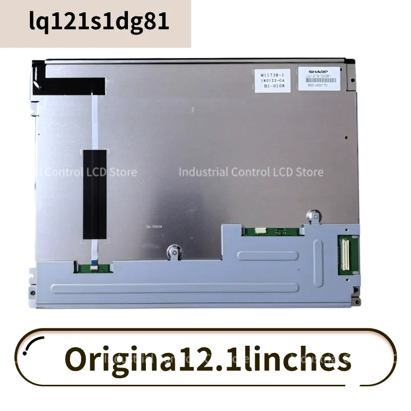 LQ121S1DG81  Original 12.1 Inch LCD Display Screen Panel 800*600