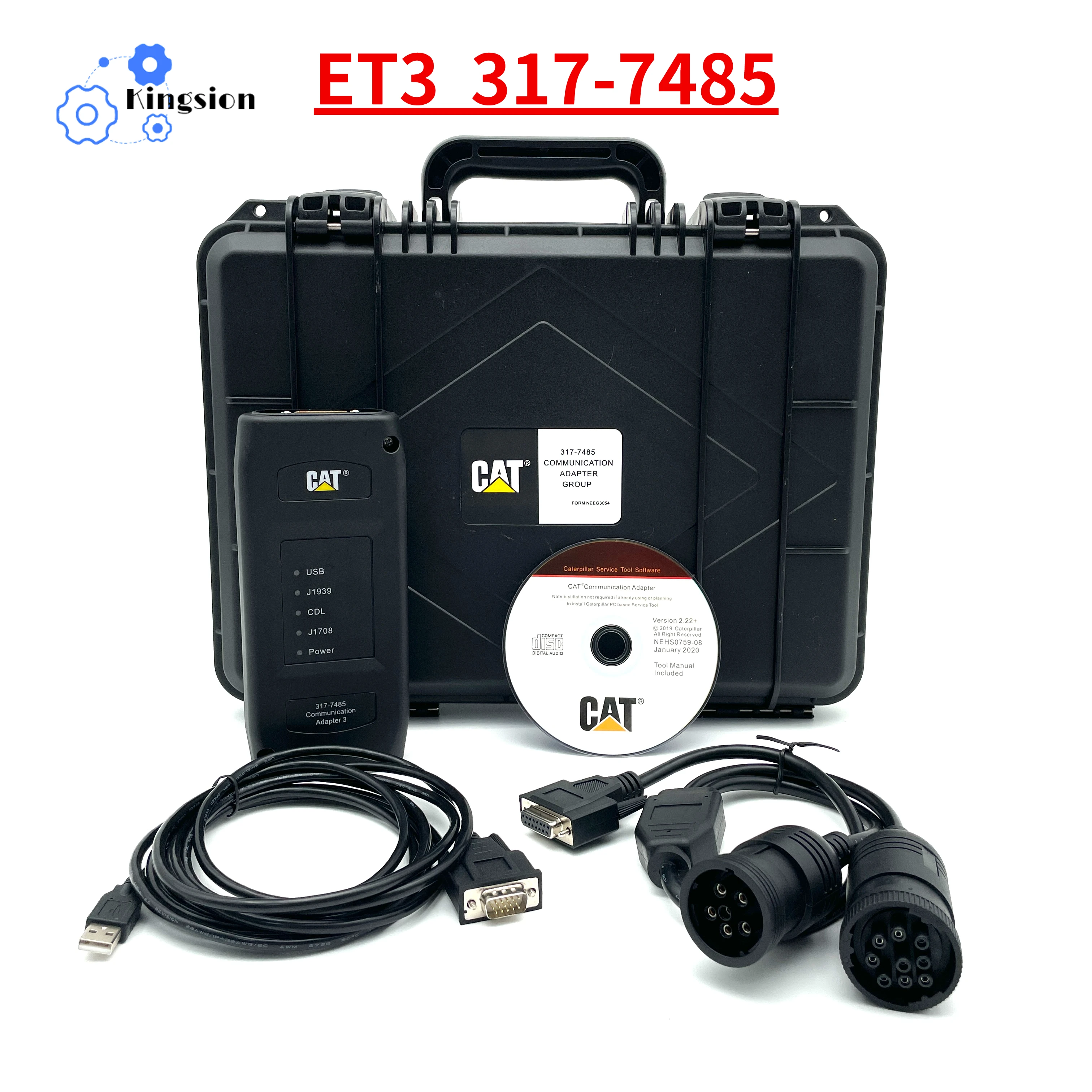 For CAT ET3 diagnostic tool 317-7485 generator set construction machinery engine fault diagnosis broken cylinder test program