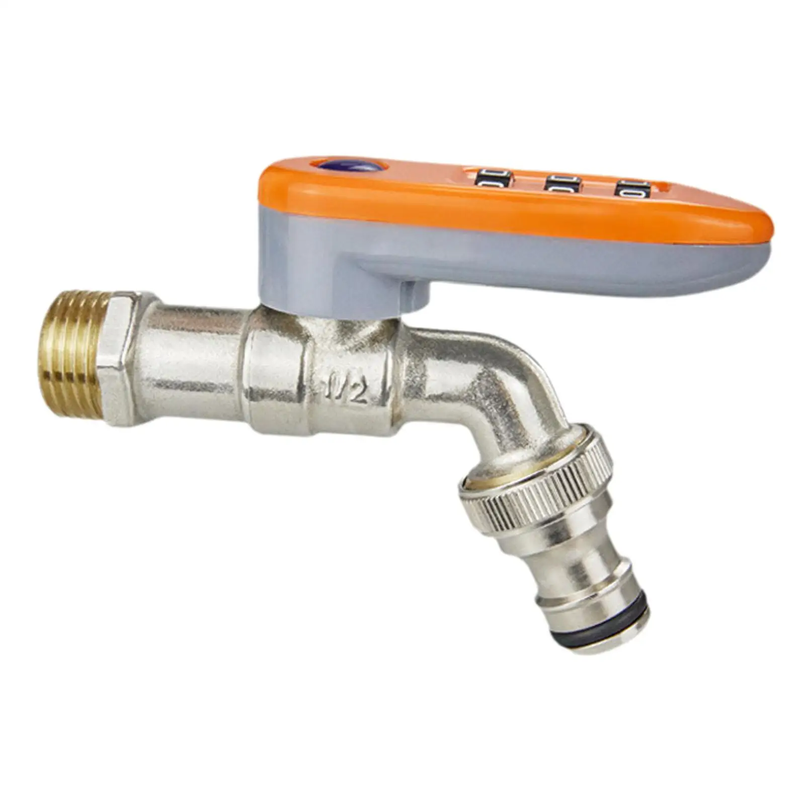 

Outdoor Security Faucet with Combination Lock Sturdy for Irrigation Use Professional Accessories Water Tap Versatile Heavy Duty