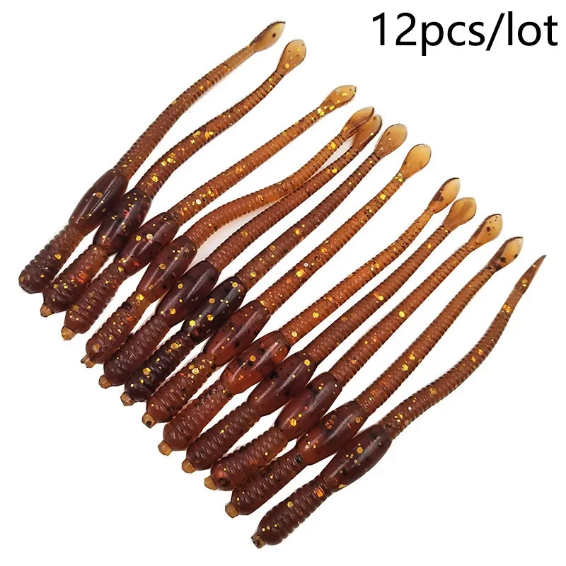 Jig Head 1,1g con lombriz 8cm – 12 uds - imagen 4
