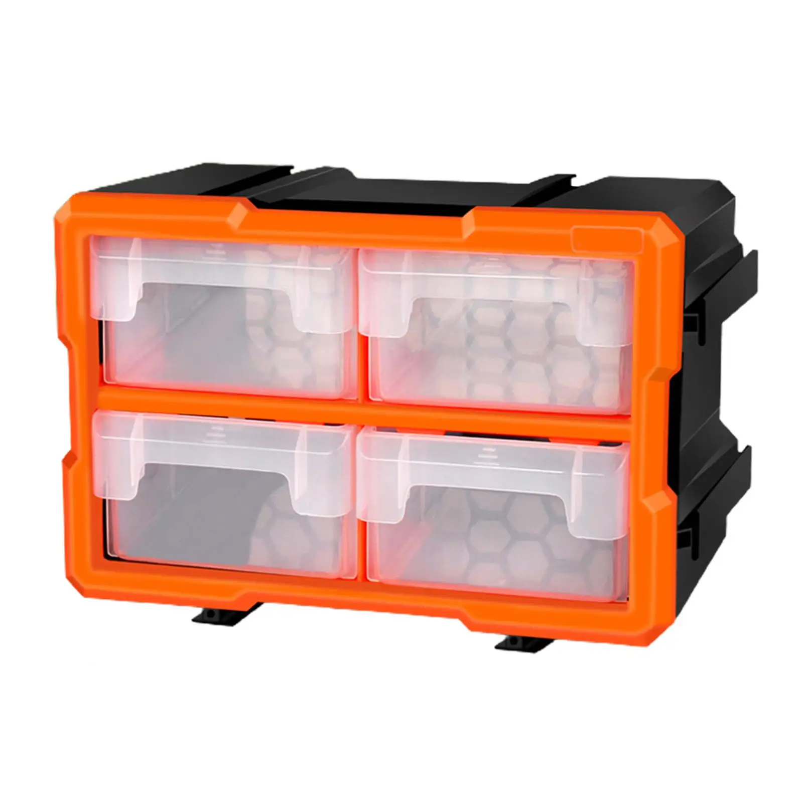 Storage Small Tool Organizer Case with Compartments Plastic for , Nails, Screws, Nuts and Bolts