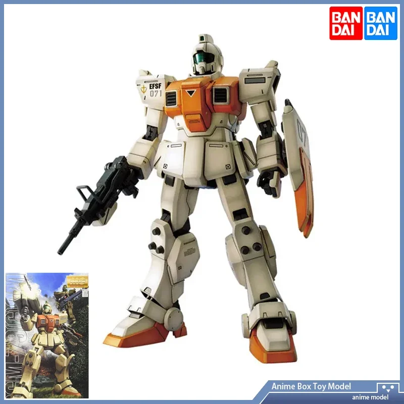 

Gundam Bandai MG 1/100 RGM-79[G] GM GUNDAM Ground Type Assembly Model Action Toy Figures Anime Gift
