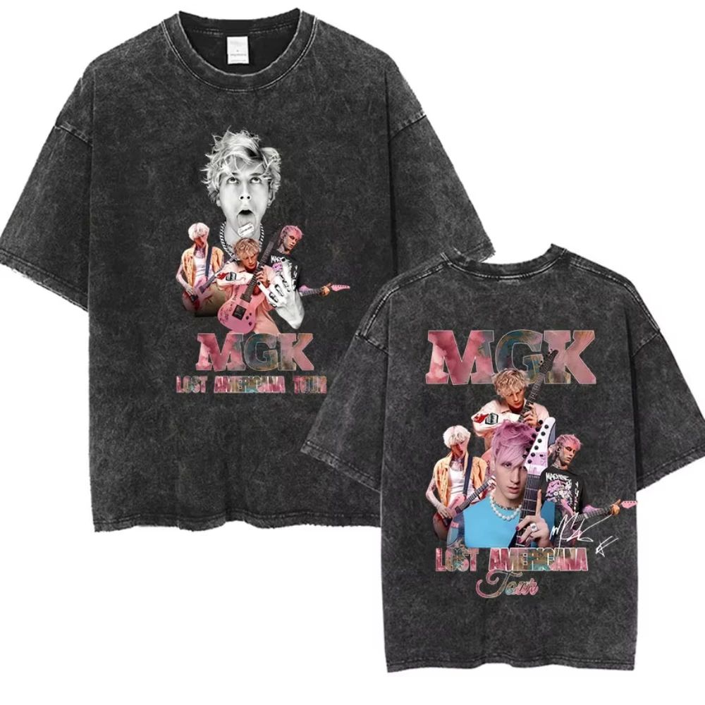 Machine Gun Kelly MGK Lost Americana Tour 2026 Vintage Washed T