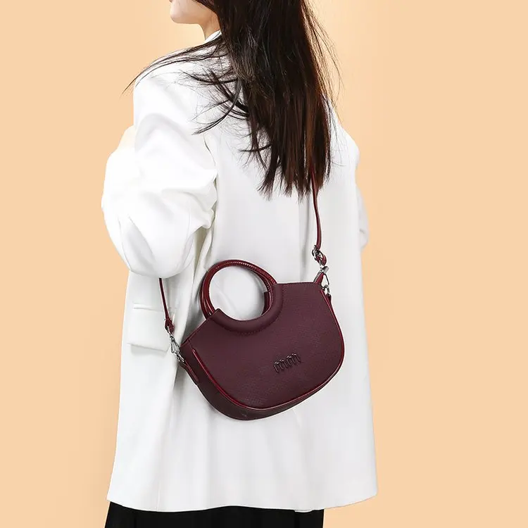 

Элегантная винтажная повседневная сумка-кроссбоди из высококачественной кожи для женщин, популярная классическая модная сумка