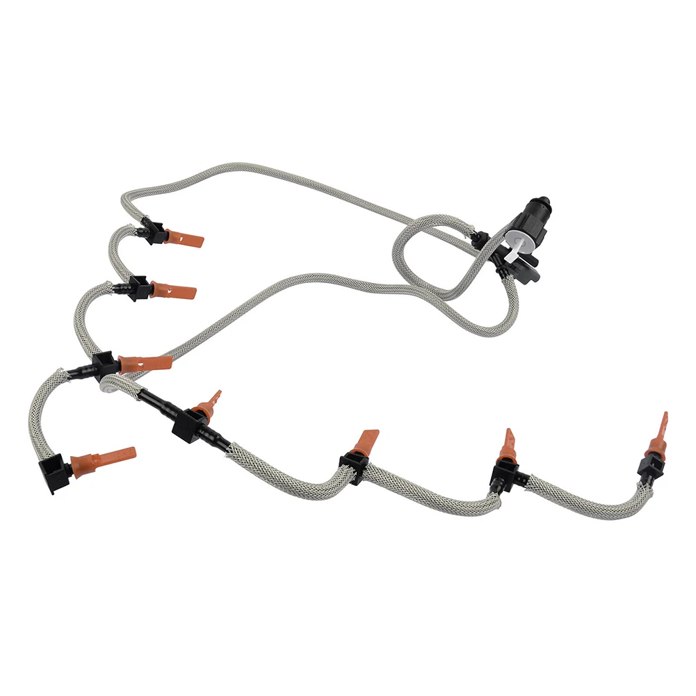 

New Practical High Quality Leak Off Pipe Fuel Pipes Fuel Injector Plastic Replacement 1423955 Black Car Accessories