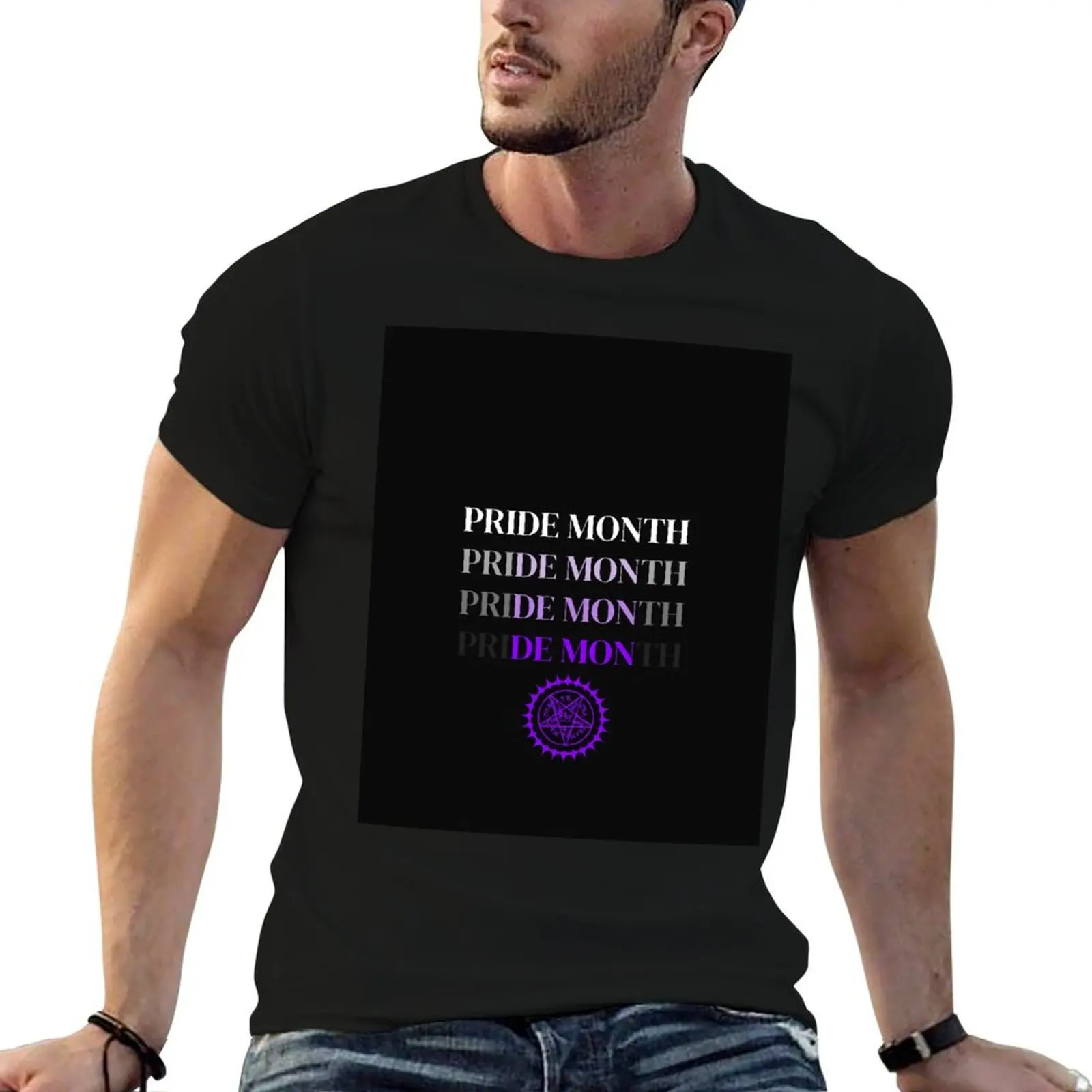 

Pride Month Faustian Demon T-Shirt printed t shirts for man graphic t shirts for man T-Shirt