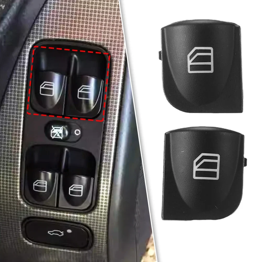 

2PCS For Mercedes Benz W203 C-CLASS C320 C230 C240 C280 Power Window Switch Console Caps Car Window Switch Cover A2038210679