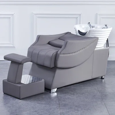 Shampoo Bed Ceramic Shampoo Bowl Sink Hair Salon Washing Chair shampoo bed hair salon washing chair