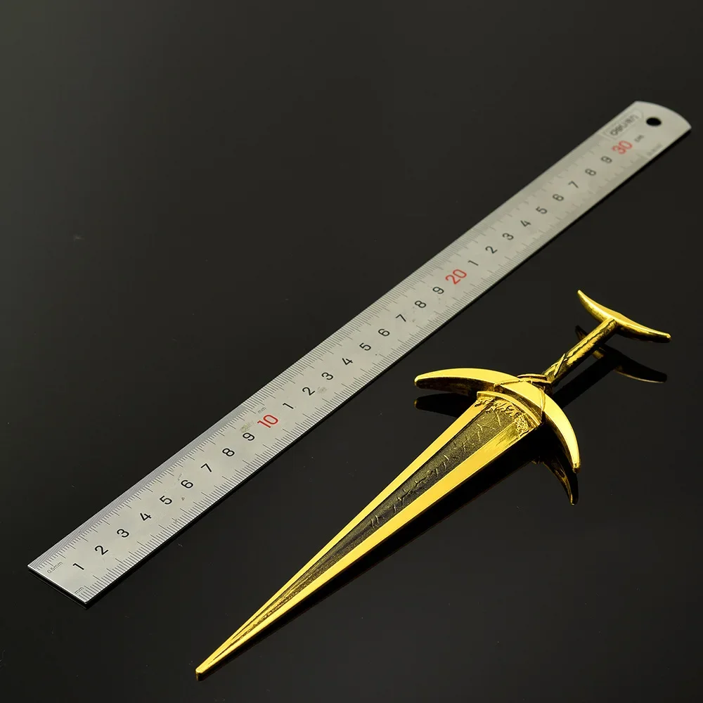 22 CENTIMETRI Eldenn Periferiche di Gioco Ordine D'oro Greatsword Full Metal Craft Modello Da Collezione Scrivania Ornamenti Ragazzo Giocattolo Cosplay Armi