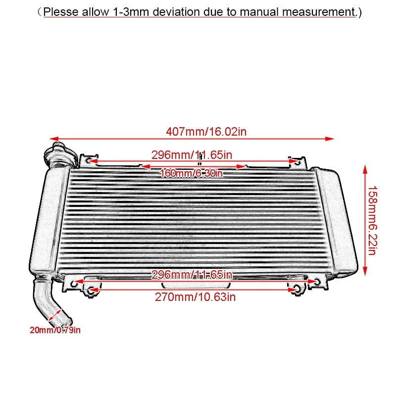 2024 New Z650 Ninja650 ER650 Replacement Parts Radiator Cooler